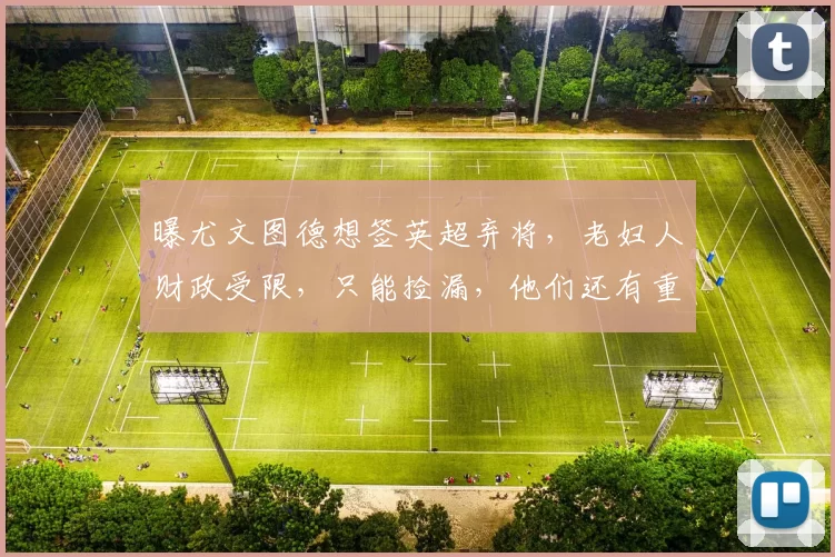 曝尤文图德想签英超弃将，老妇人财政受限，只能捡漏，他们还有重返巅峰的财路